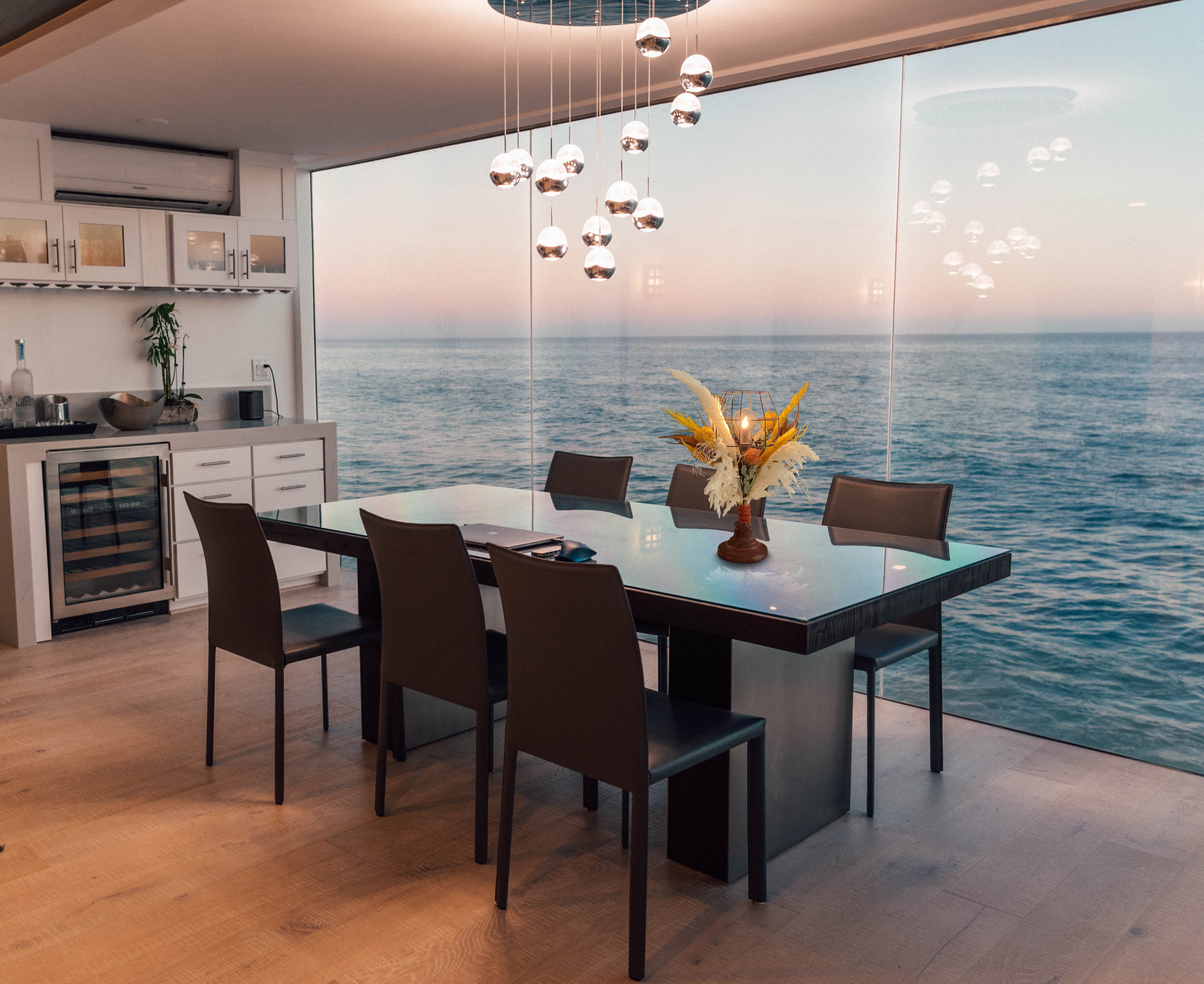 アンティークランプ アンティークライト ドライフラワーのインテリアランプ、おしゃれなフラワーランプ