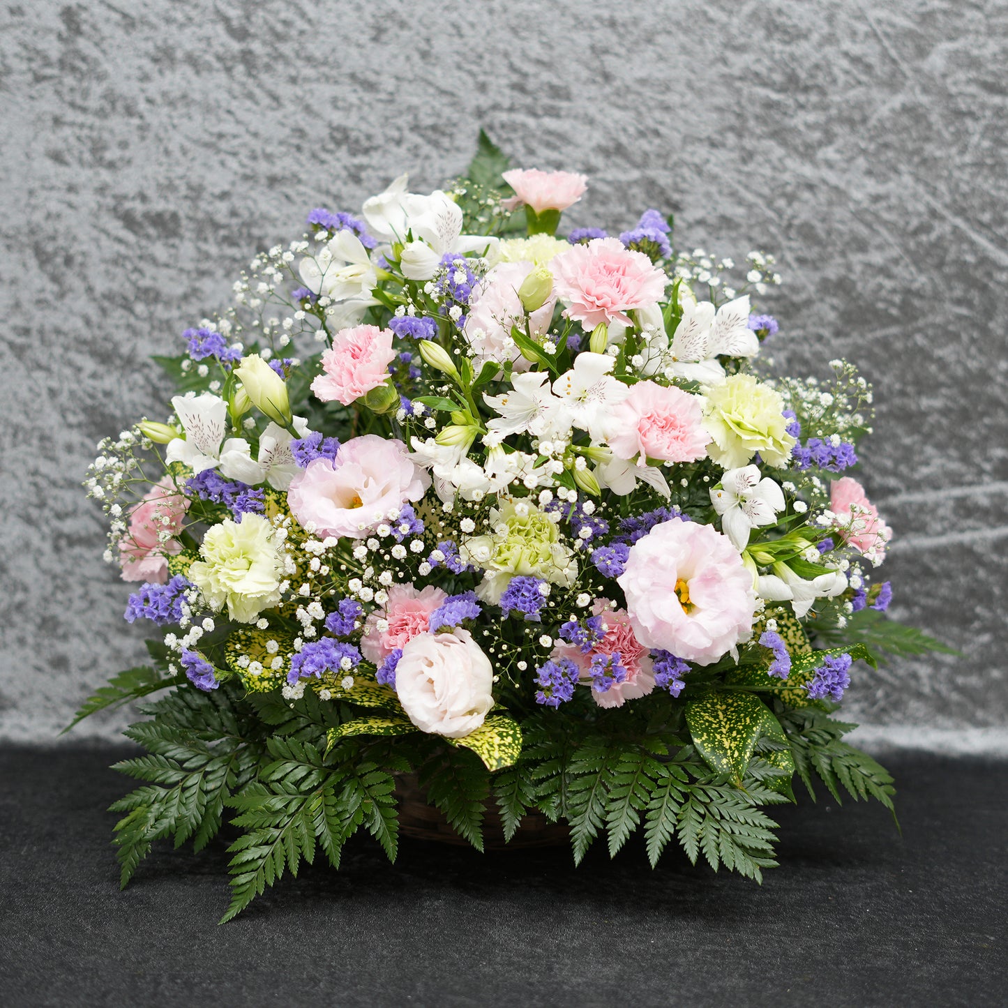 お供えアレンジ花(カゴ)