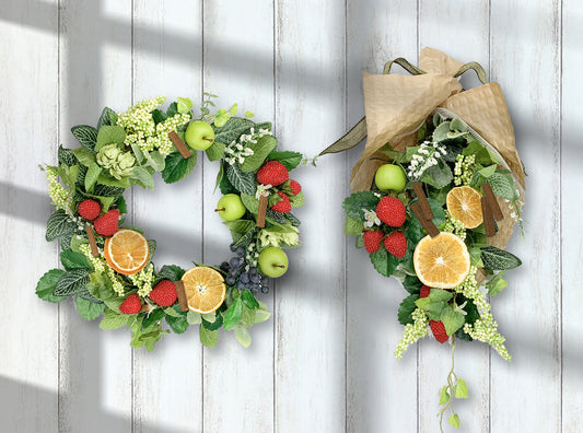 フルーツの2WAYリース&スワッグ